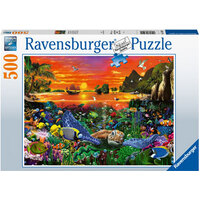 Ravensburger Turtle in the Reef 500pc Jigsaw Puzzle