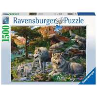 Ravensburger - 1500pc Wolves in Spring Jigsaw Puzzle 16598-8