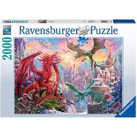 Ravensburger - 2000pc WT Dragon Fantasy Jigsaw Puzzle 16717-3