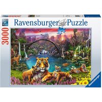 Ravensburger - 3000pc Tigers in Paradise Jigsaw Puzzle 16719-7