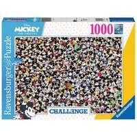 Ravensburger - 1000pc Challenge Mickey Jigsaw Puzzle 16744-9