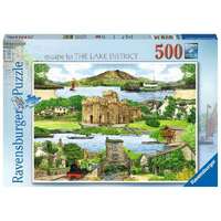 Ravensburger - 500pc Escape to The Lake District Jigsaw Puzzle 16757-9