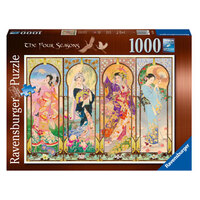 Ravensburger - 1000pc The Four Seasons Jigsaw Puzzle 16768-5