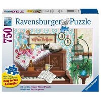 Ravensburger - 750pc Piano Cat LF Jigsaw Puzzle 16800-2