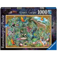 Ravensburger - 1000pc Exotic Escape Jigsaw Puzzle 16827-9