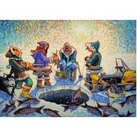 Ravensburger - 1000pc Ice Fishing Jigsaw Puzzle 16831-6