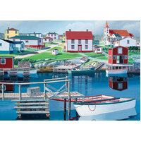 Ravensburger - 1000pc Greenspond Harbor Jigsaw Puzzle 16833-0