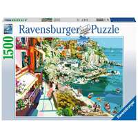 Ravensburger 1500pc Romance in Cinque Terre Jigsaw Puzzle