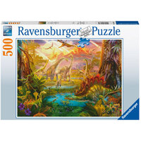 Ravensburger Land of the Dinosaurs 500pc Jigsaw Puzzle