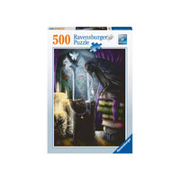 Ravensburger 500pc Black Cat and Raven Jigsaw Puzzle