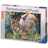 Ravensburger - 3000pc Lady of the Forest Jigsaw Puzzle 17033-3