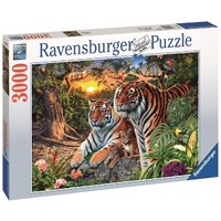 Ravensburger - 3000pc Hidden Tigers Jigsaw Puzzle 17072-2