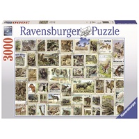Ravensburger - 3000pc Animal Stamps Jigsaw Puzzle 17079-1