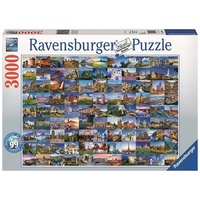 Ravensburger - 3000pc 99 Beautiful Places of Europe Jigsaw Puzzle 17080-7