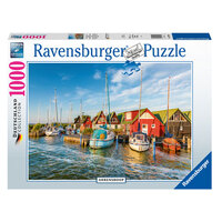 Ravensburger Colourful Harbourside, Germany 1000pc Jigsaw Puzzle