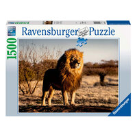 Ravensburger 1500pc Lion, King of the Animals Jigsaw Puzzle
