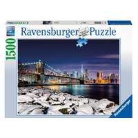 Ravensburger 1500pc Winter in New York Jigsaw Puzzle