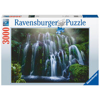Ravensburger 3000pc Waterfall Retreat Bali Puzzle Jigsaw Puzzle