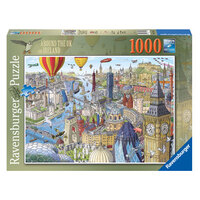 Ravensburger 1000pc Around the British Isles Jigsaw Puzzle