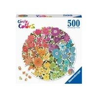 Ravensburger Circle of Colors Flowers 500pc Jigsaw Puzzle