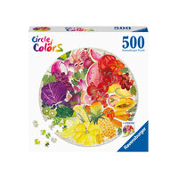 Ravensburger Circle of Colors Fruits & Vegetables 500pc Jigsaw Puzzle