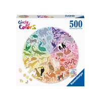 Ravensburger Circle of Colors Animals 500pc Jigsaw Puzzle