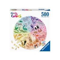 Ravensburger Circle of Colors Animals 500pc Jigsaw Puzzle