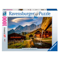 Ravensburger Neustattalm, Dachstein Mountains 17173-6 1000pc Jigsaw Puzzle