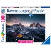 Ravensburger Three Peaks, Dolomites 1000pc Jigsaw Puzzle