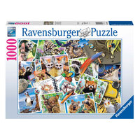Ravensburger 1000pc A Traveler's Animal Journal Jigsaw Puzzle