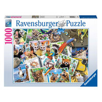 Ravensburger A Traveler's Animal Journal 1000pc Jigsaw Puzzle
