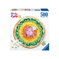 Ravensburger Circle of Colors Pizza 500pc Jigsaw Puzzle