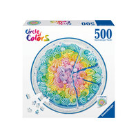 Ravensburger Circle of Colors Rainbow Cake 500pc Jigsaw Puzzle