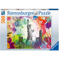 Ravensburger New York Postcard 500pc Jigsaw Puzzle