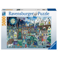 Ravensburger 5000pc Fantasy, Victorian Street Jigsaw Puzzle