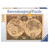 Ravensburger - 5000pc Historical World Map Jigsaw Puzzle 17411-9