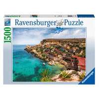 Ravensburger 1500pc Popey Village, Malta Jigsaw Puzzle