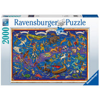 Ravensburger 2000pc Map Jigsaw Puzzle