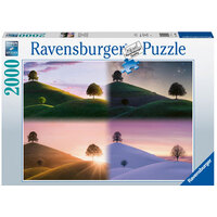 Ravensburger 2000pc Seasons Illustration Jigsaw Puzzle