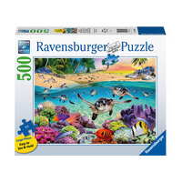 Ravensburger 500pc Race of the Baby Sea Turtles LFJigsaw Puzzle