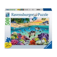 Rburg - Race of the Baby Sea Turtles Puzzle 500pce