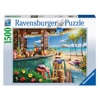 Ravensburger Beach Bar Breezes 1500pc Jigsaw Puzzle