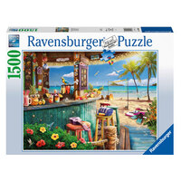 Ravensburger 1500pc Beach Bar Breezes Jigsaw Puzzle