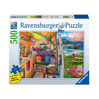 Ravensburger 500pc Rig Views LFJigsaw Puzzle