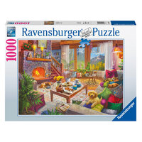 Ravensburger Cozy Cabin 1000pc Jigsaw Puzzle