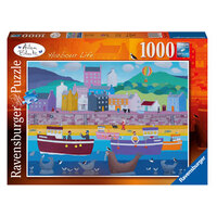 Ravensburger Alisa Black Harbour Life 1000pc Jigsaw Puzzle