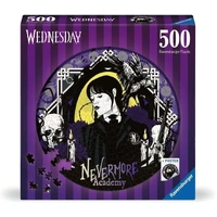 Ravensburger Wednesday: Nevermore Puzzle 500pc Jigsaw Puzzle