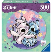 Ravensburger Disney Stitch Round Puzzle 500pc Jigsaw Puzzle
