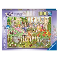 Ravensburger Cozy Cafe No.2 The Orangery Cafe 1000pc Jigsaw Puzzle