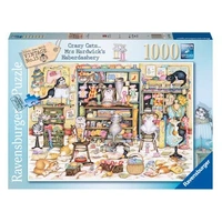 Ravensburger Crazy Cats: Haberdashery 1000pc Jigsaw Puzzle